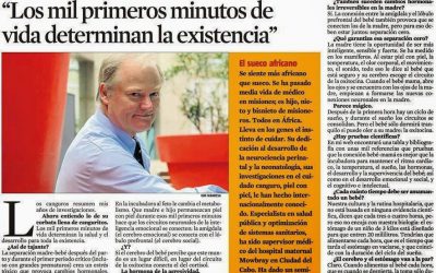 El contacto piel con piel