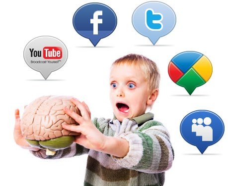 Redes sociales en niños
