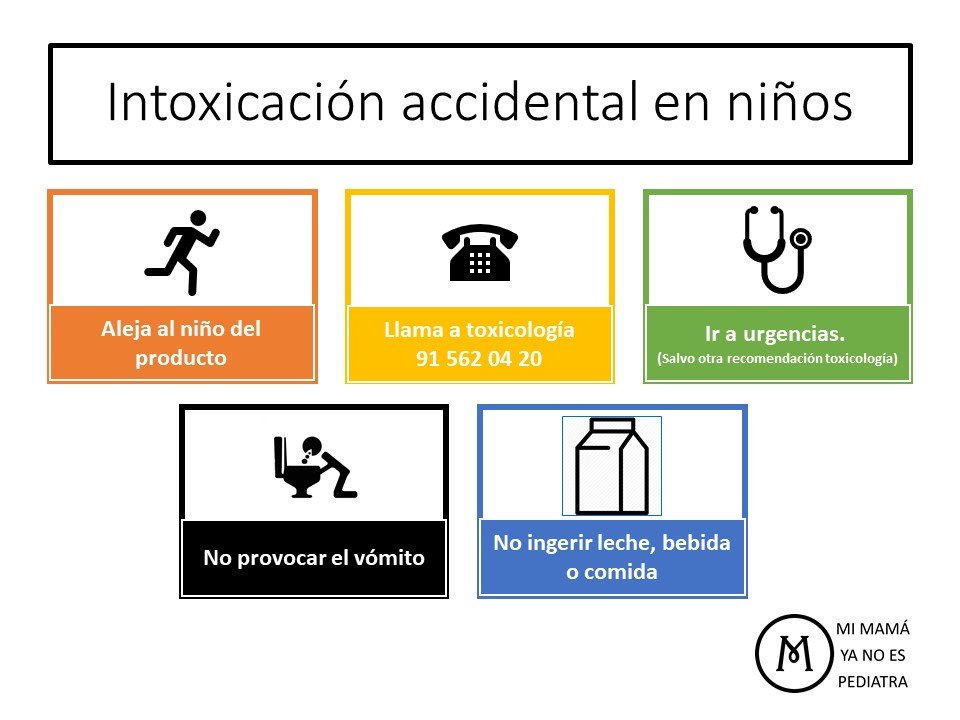 intoxicacion en bebes