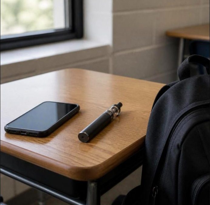 Vapeadores y cigarrillos electrónicos en adolescentes